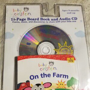 Sealed Baby Einstein book and Cd